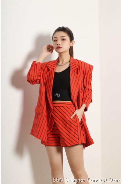 STRIPE SHORTS S22643